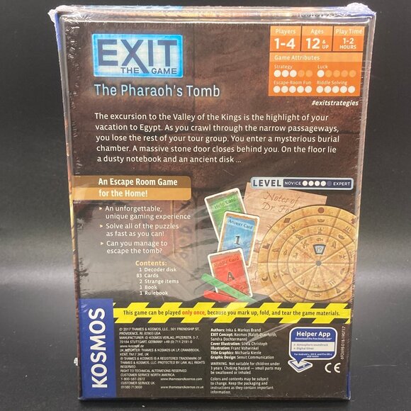 NIB Exit The Game Phantoms Tomb - Picture 3 of 4